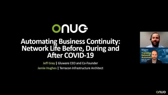 Automating Business Continuity Before, During and After COVID-19