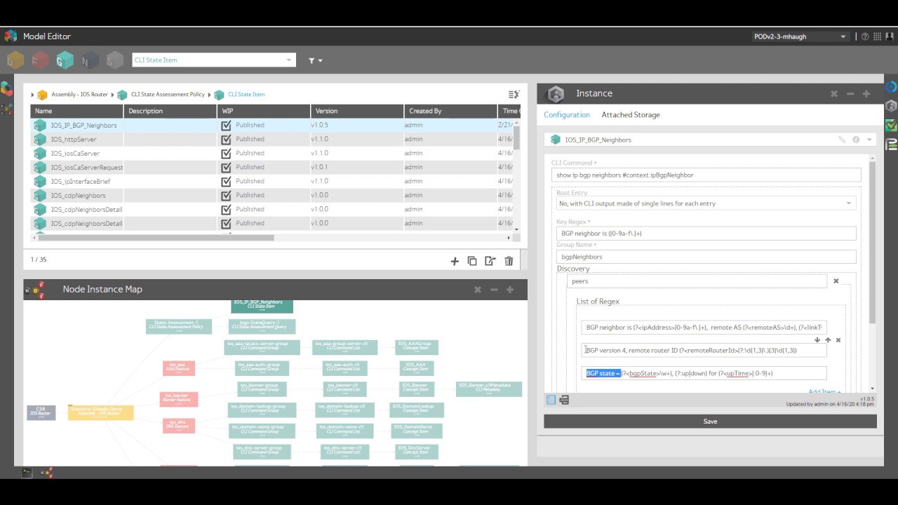 Gluware RegEx Utility demo