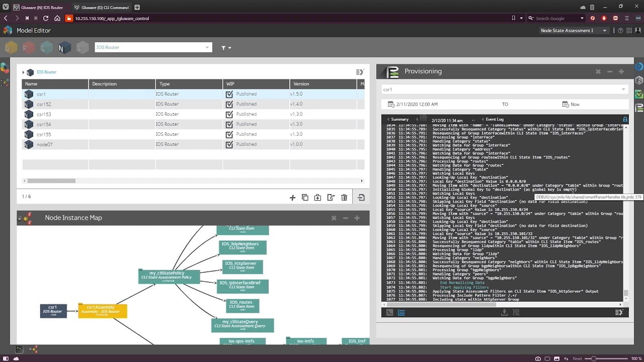 Gluware State Assessment Demo