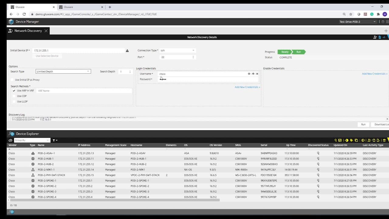 Device Manager | Network Discovery and Realtime Inventory