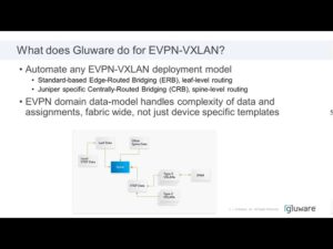 Automating EVPN-VXLAN with Gluware Intelligent Network Automation