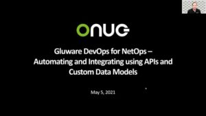 Gluware Open Session - DevOps for NetOps