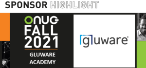 Newsroom - ONUG Fall 2021 Gluware Academy Graphic