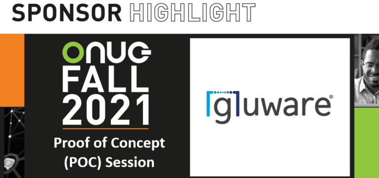 Event Videos - ONUG Fall 2021 Gluware POC Graphic