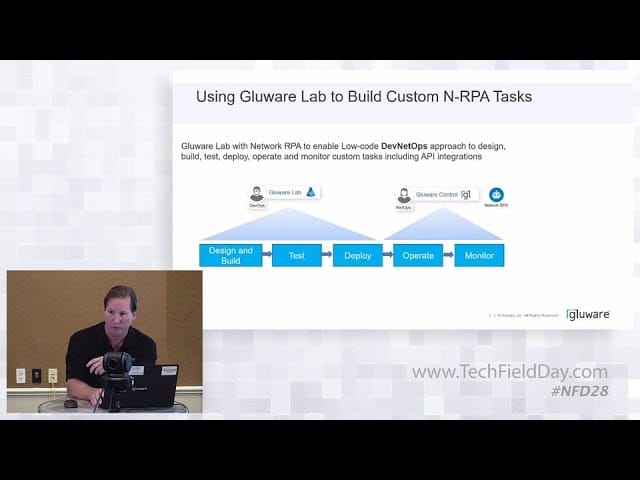 Using Gluware Lab to Build Low-Code Network RPA Tasks