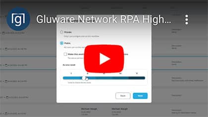 Gluware Network RPA Highlight Video