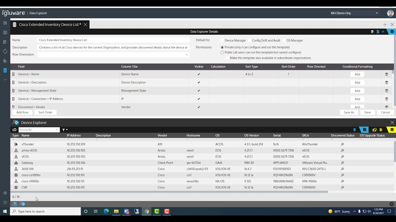 Gluware Data Explorer Intro