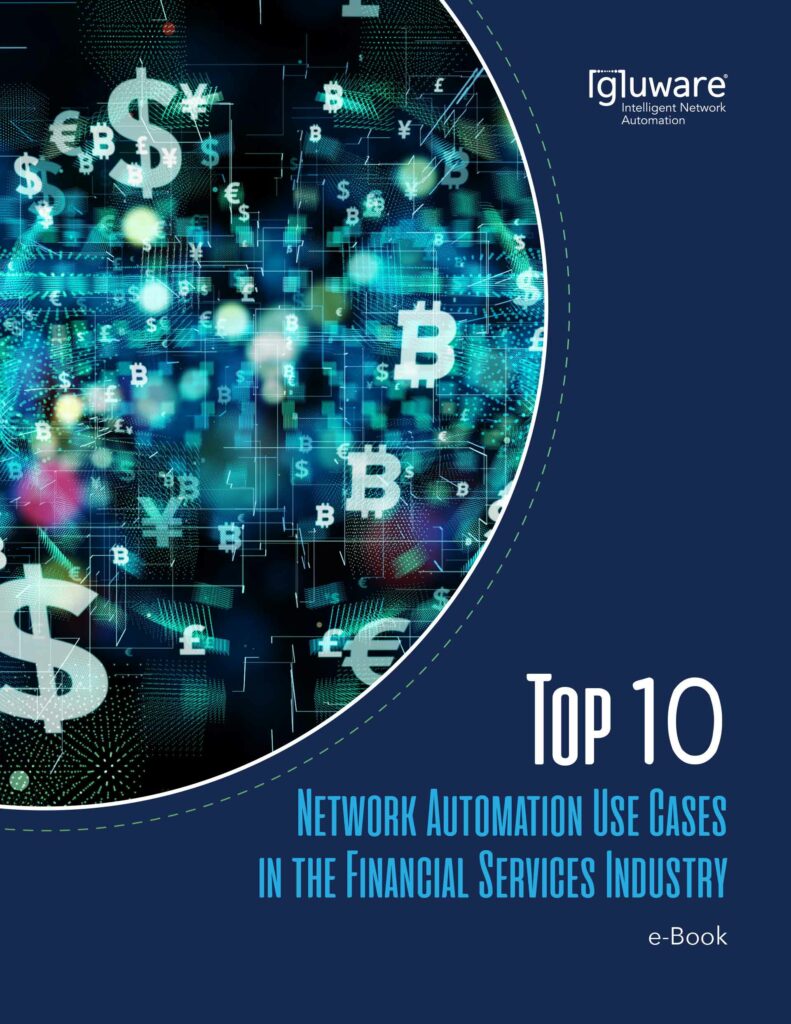 Top 10 Network Automation Use Cases in the Financial Industry - Top10 e Book Financial FINAL cover