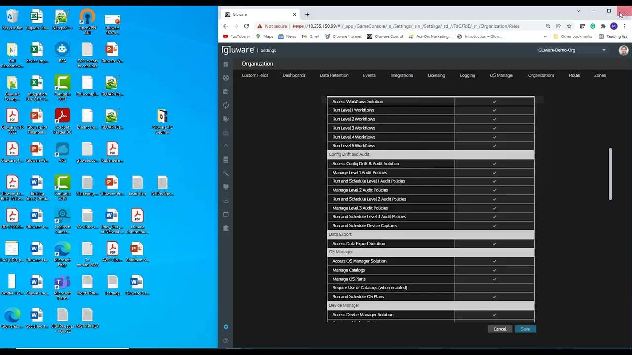 Gluware 4.2 Next-Gen Config Audit Introduction Tutorial