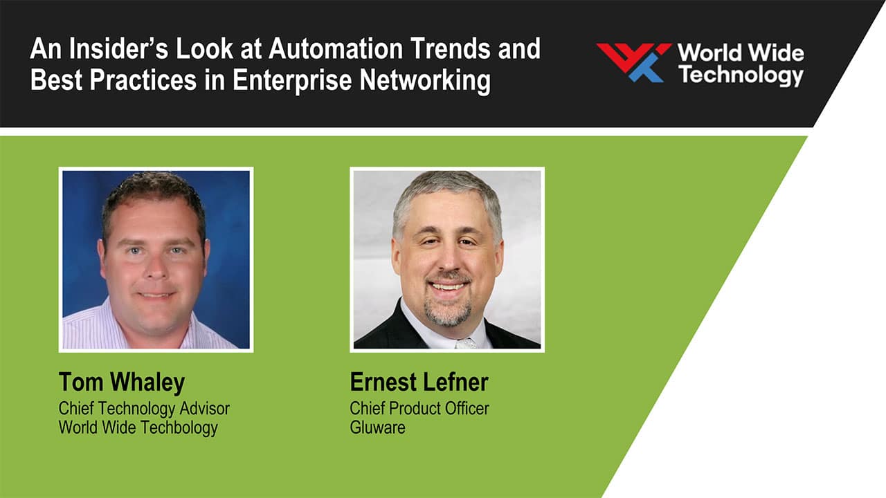 An insider's look at automation trends and best practices in enterprise networking