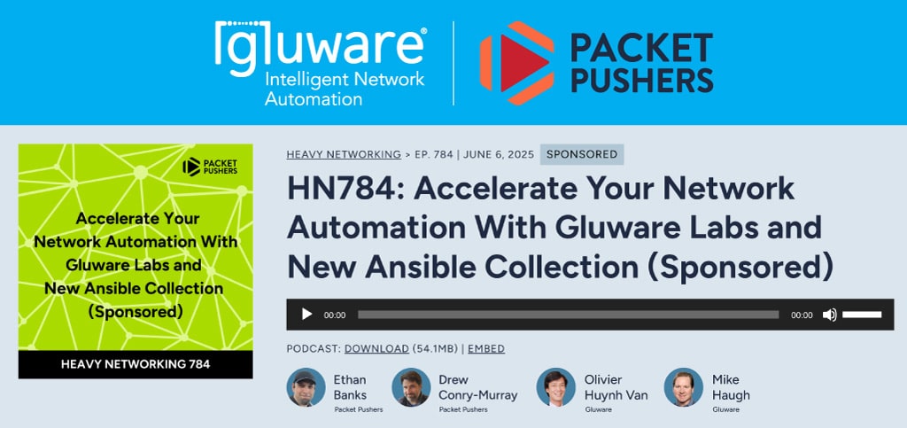 Accelerate Your Network Automation With Gluware Labs and New Ansible Collection