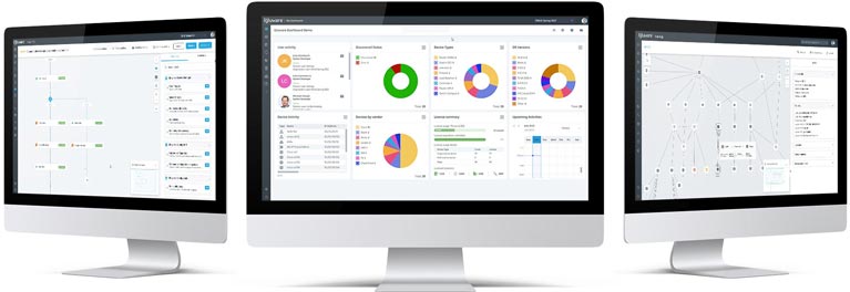 Gluware running on three iMacs